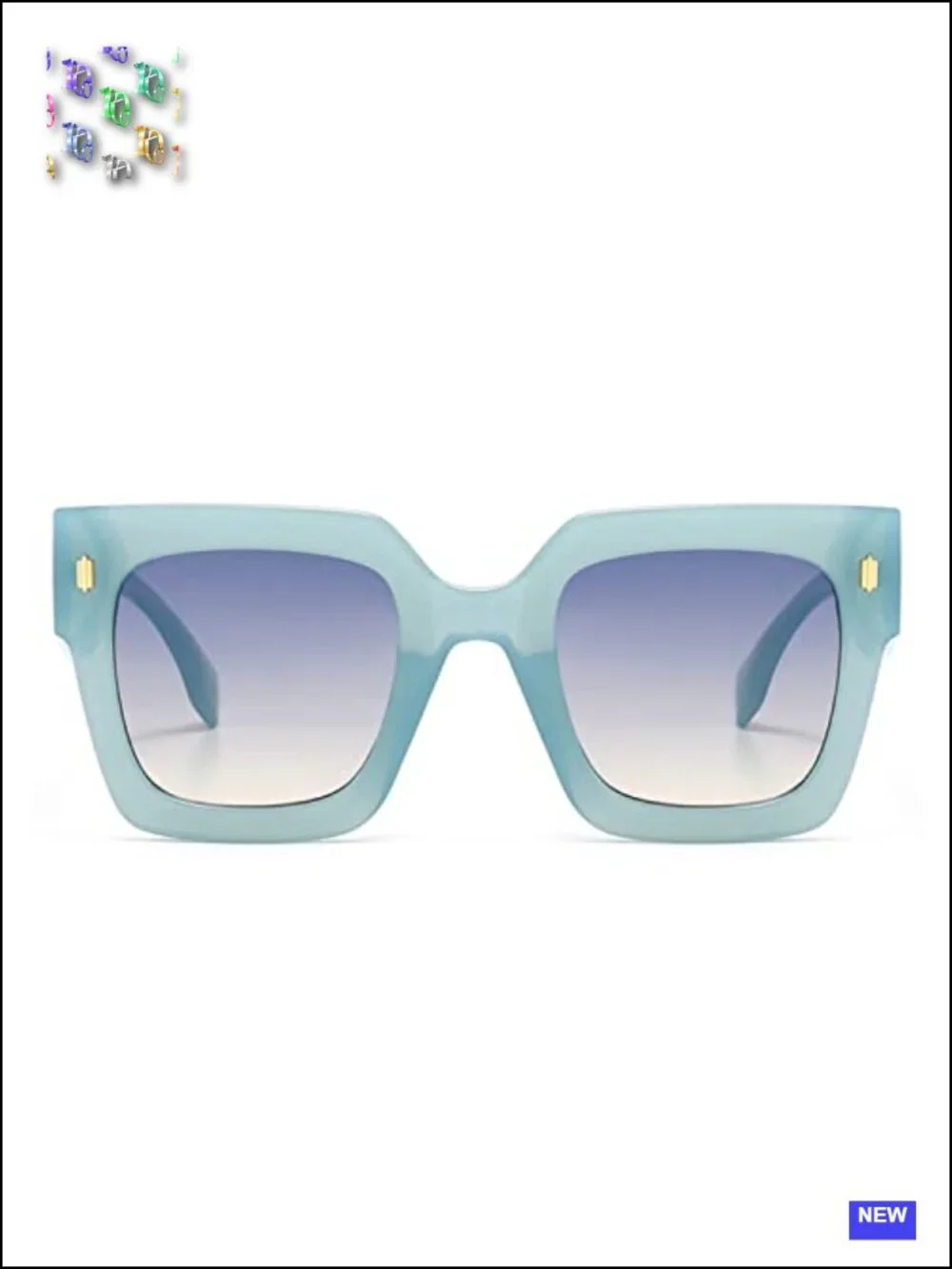 Oversized Square Sunglasses Women UV400 Protection Luxury Shades Driving